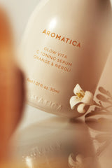 Aromatica Glow Vita C Toning Serum Orange & Neroli 30ml - Aydınlatıcı & Ton Dengeleyici Vegan Vitamin Serum