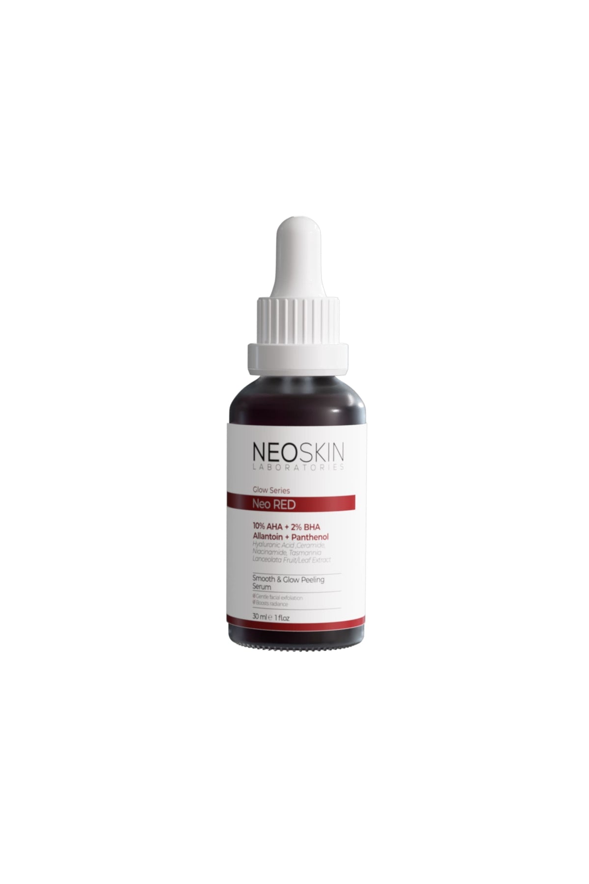 Neoskin Neo Red Serum 30ml - Yenileyici, pürüzsüzleştirici, ışıltı arttırıcı peeling serum