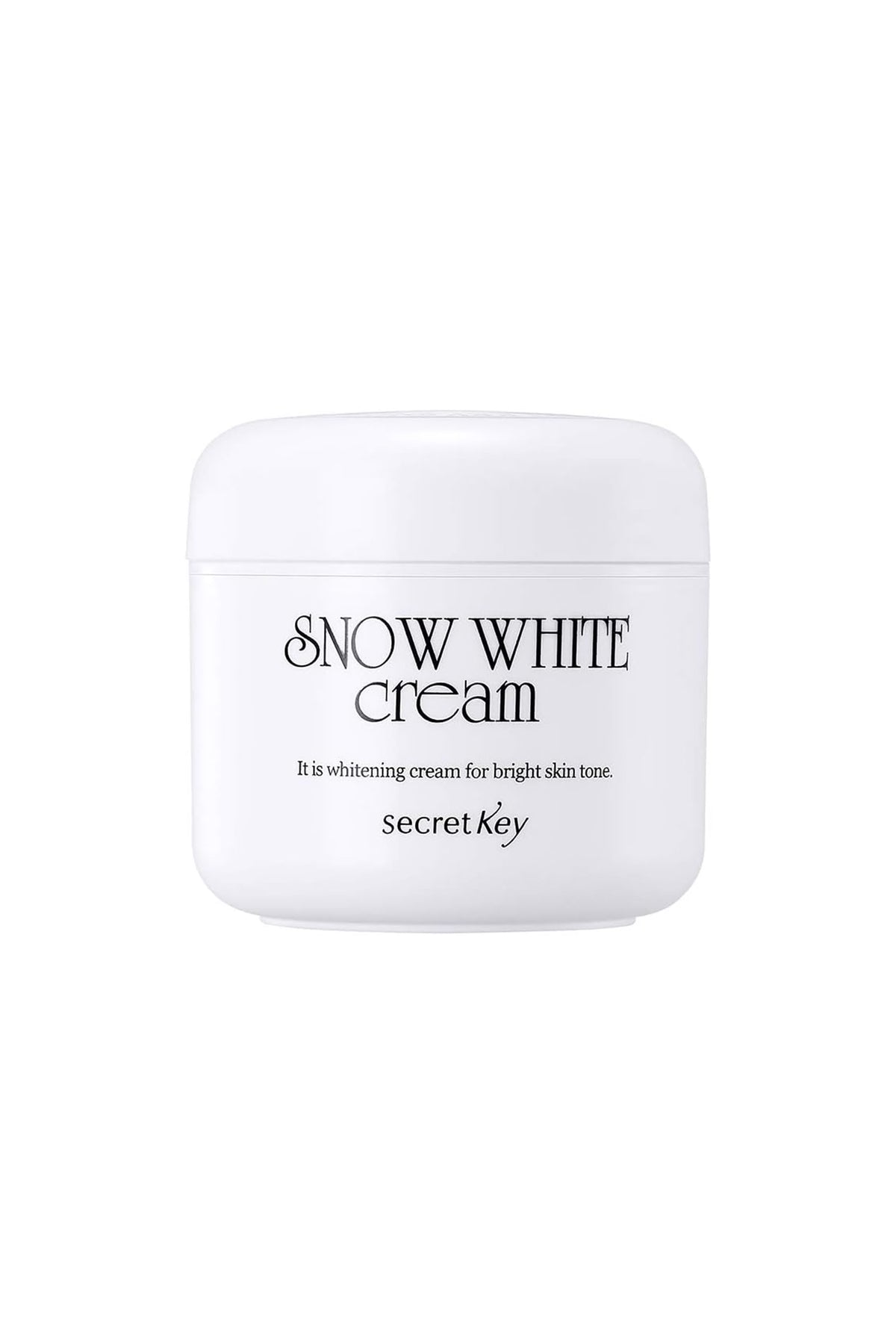 Secret Key Snow White Cream - Aydınlatıcı Ton Eşitleyici Krem
