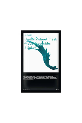 Abib Gummy Sheet Mask Madecassoside Sticker - Bariyer Onarıcı Vegan Maske