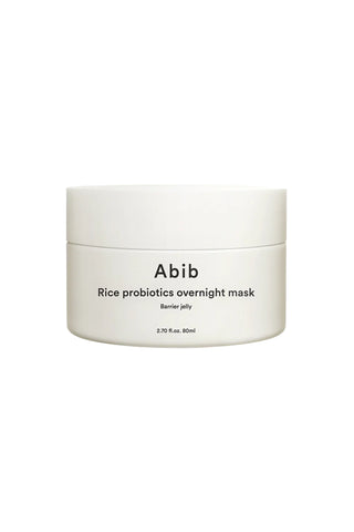 Abib Rice Probiotics Overnight Mask Barrier Jelly 80ml - Bariyer Kalkanı Probiyotik Gece Maskesi