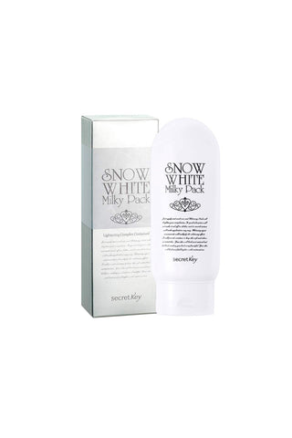 Secret Key Snow White Milky Pack - Vücut İçin Cilt Beyazlatıcı Wash-Off Maske