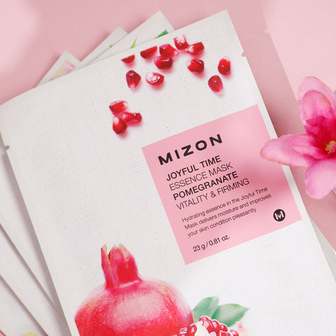 Mizon Joyful Time Essence Mask Pomegranate - Nar Maskesi