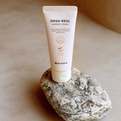 Mizon Orga-Real Barrier Cream 100ml – Organik Yeşil Çay & Shea Butter Kremi