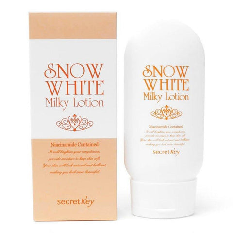 Secret Key Snow White Milky Lotion - Vücut Beyazlatıcı Losyon