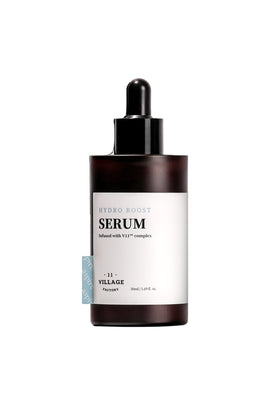 Village 11 Factory Hydro Boost Serum 50ml - Vegan Nem Bombası Yaşlanma Karşıtı Hyalüronik Asit ve Jojoba Nemlendirici Serum