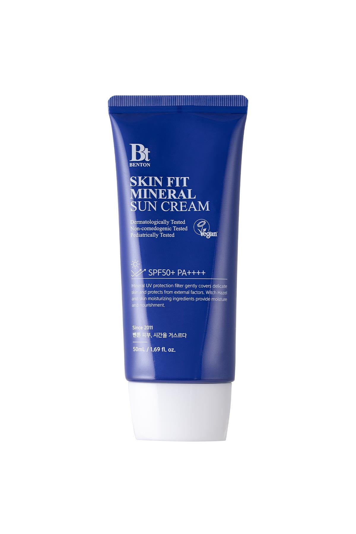 Benton Skin Fit Mineral Sun Cream SPF50+/PA++++ 50ml - Aydınlatıcı Fiziksel Güneş Kremi