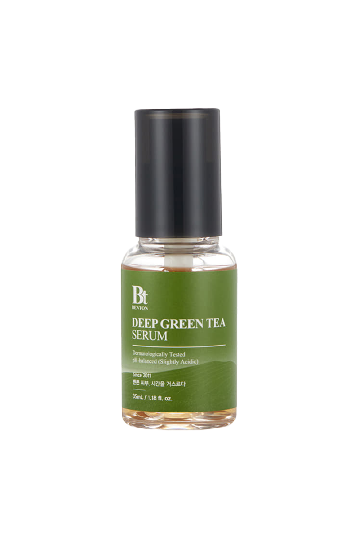 Benton Deep Green Tea Serum 35ml - Cansız Ciltler için Yatıştırıcı & Nemlendirici Antioksidan Yeşil Çay Serum