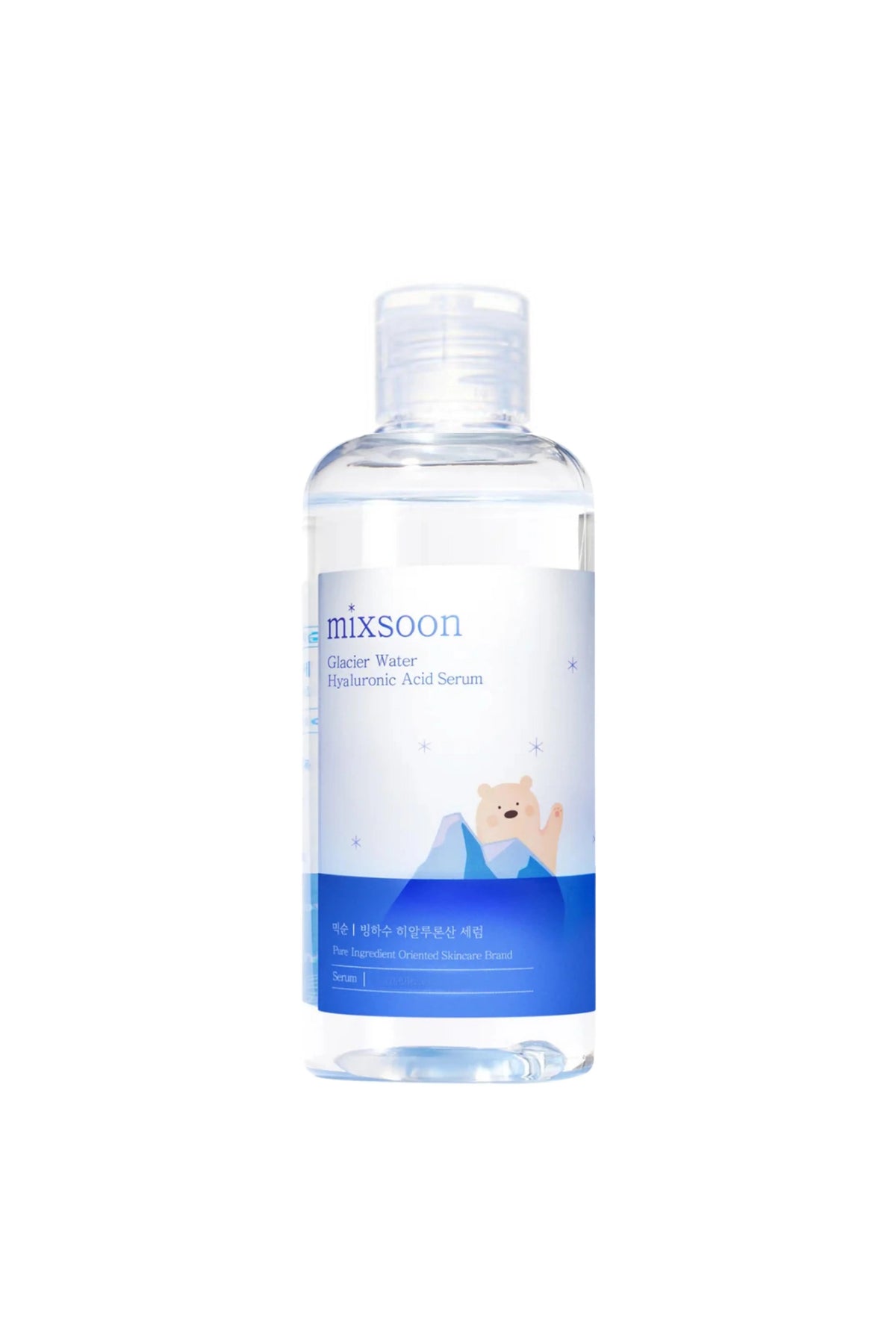 Mixsoon Glacier Water Hyaluronic Acid Serum 300ml - Nemlendirici Buzul Suyu Vegan Serum