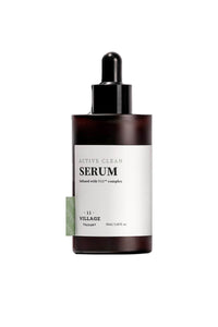 Village 11 Factory Active Clean Serum 50ml - Gözenek Sıkılaştırıcı Arındırıcı Peeling Etkili AHA & BHA Serum