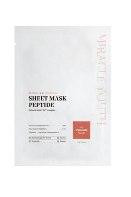 Village 11 Factory Miracle Youth Sheet Mask Peptide 23 gr – Peptit Maskesi