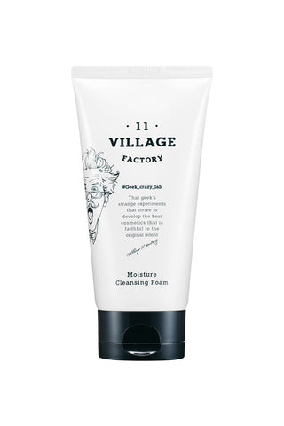 Village 11 Factory Moisture Cleansing Foam 150ml - Cica & Kalp Yaprağı Temizleyici Köpük