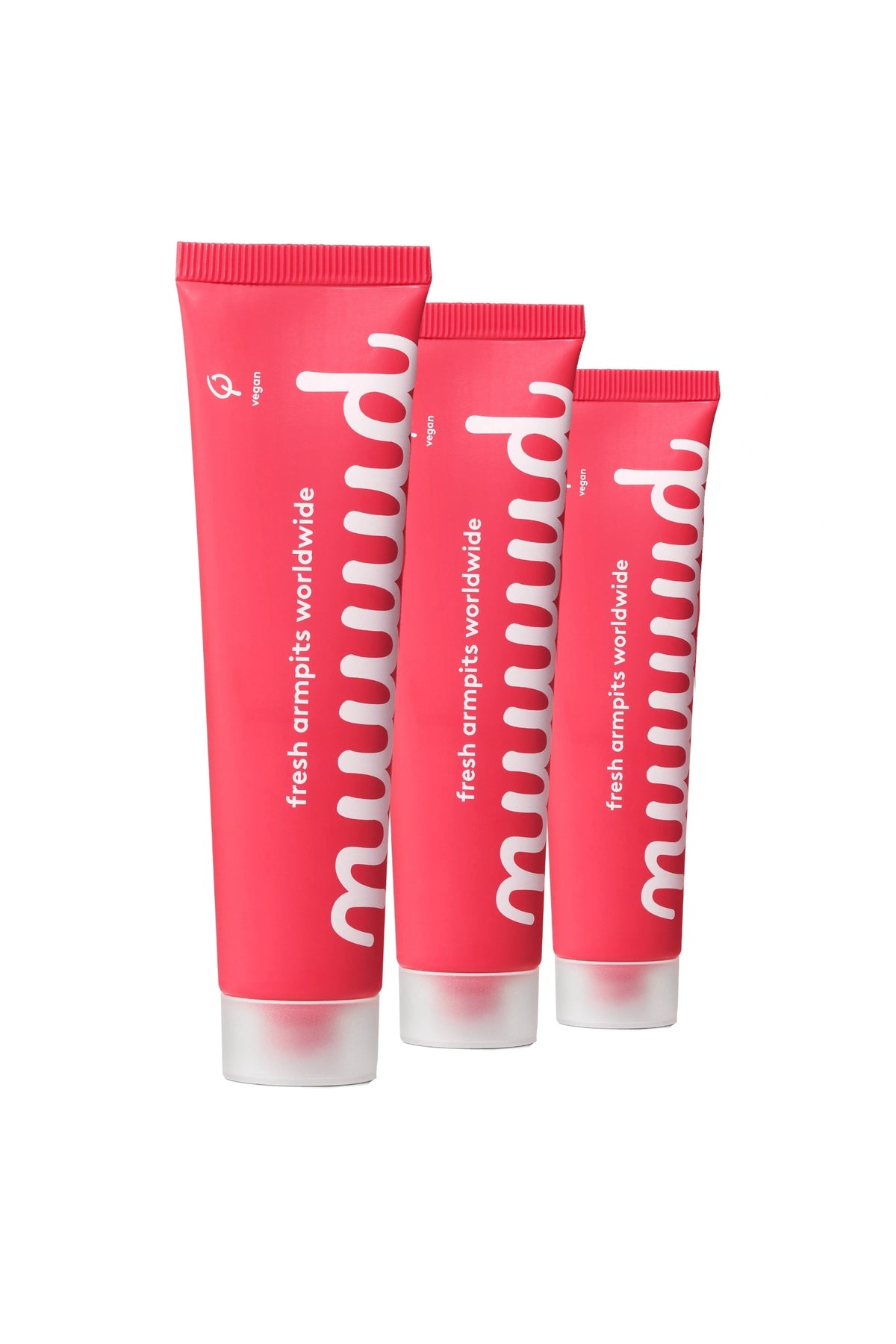 Nuud  xXL Pack 3 x 40ml - %100 Doğal Deodorant Krem, Ter Kokusu Önleyici (13,14 AY), Vegan, Kokusuz, Alüminyum İçermez (Büyük Set)